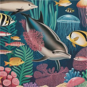 Flizelin tapéta Flizelin fali prémium víz alatti állatvilág 250x250