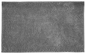 Sötétszürke textil fürdőszobai kilépő 50x80 cm Chenille – Allstar