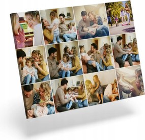 Fotó-vászonkép Az Ön fotója 90x60 Kollázsok Varázsló Minták 12 Kép