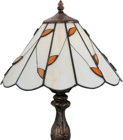 Brilagi - Tiffany-vitrázs asztali lámpa FOLIA 1xE27/60W/230V