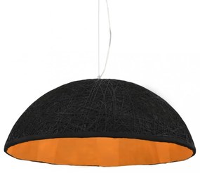 fekete-arany függőlámpa Ø70 cm E27
