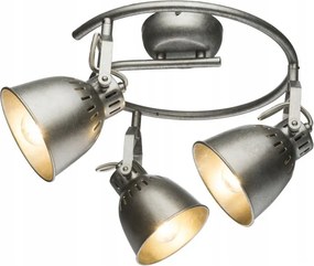 Hernan reflektor lámpa ezüst-szürke 3xE14 40W Globo Lighting