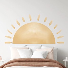 Gyerek falmatrica 155x75 cm Watercolor Sun – Ambiance