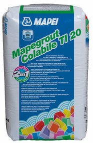 Mapegrout Colabile TI 20 zsugorodás-kompenzált, szálerősítésű, acélszálak hozzáadásával készülő betonjavításhoz.