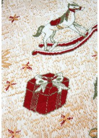 Zöld pamutkeverék futószőnyeg karácsonyi mintával 80x200 cm Toy's Delight Green Christmas – Villeroy&amp;Boch