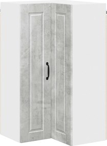 vidaXL Konyhaszekrény polcokkal Beton Szürke 57 x 57 x 100 cm Faanyag