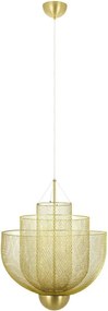 KING HOME MD8167-L ILLUSION Glamour Függesztett Lámpa Arany LED IP20