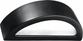 Sollux Lighting Fali lámpa Atena Fekete Kerámia 60W E27 Modern