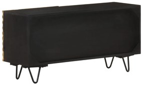 tömör mangófa TV-szekrény 90 x 30 x 45 cm