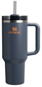 Sötétkék rozsdamentes acél termosz szívószállal 1,18 l Quencher H2.0 FlowState Tumbler Twilight – Stanley