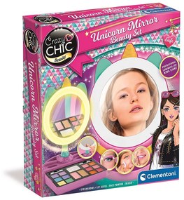 Crazy Chic Unicorn Tükrös szépség szett Clementoni
