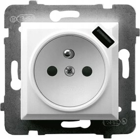 Elektromos aljzat, Usb fali Ospel fehér
