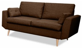 Beniamin 2-es kanapé, sötét barna