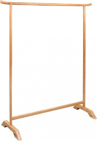 Tömör tölgyfa ruhatartó állvány 125 x 175 cm