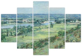 Kép - Theodore Robinson, The Valley of the Seine, From the Hills of Giverny, reprodukciók (150x105 cm)