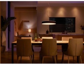 Philips - LED Dimmelhető csillár zsinóron Hue ENRAVE LED/33,5W/230V fekete + távirányító