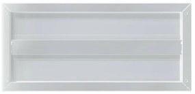 2 db ezüstszínű rozsdamentes acél fali polc 50 x 23,5 x 3 cm