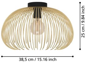 Eglo 900165 - Mennyezeti lámpa VENEZUELA 1xE27/40W/230V