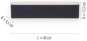 Paul Neuhaus 9484-13 - LED Kültéri dimmelhető lámpa ELSA 2xLED/9W/230V IP65