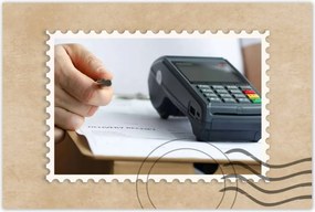 Poszterek 60x40 Futár posta terminál