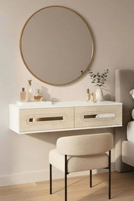 Rany 120 - White, Travertine, Gold