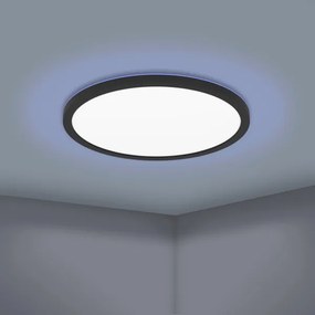 Eglo 900092 - LED RGBW Dimmelhető mennyezeti lámpa ROVITO-Z LED/16,5W/230V fekete