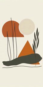 Poszter 50x100cm Bézs tekintet