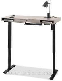 PC asztal Osto 120 (bézs + fehér). 1109824