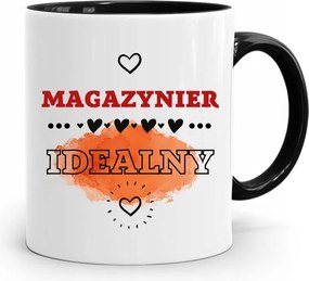 Fekete Bögre Raktárosnak Tökéletes Ajándék fényképes nyomtatással