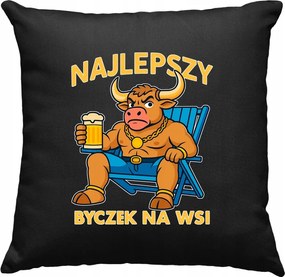 Bika fejpárna vidéken, fekete