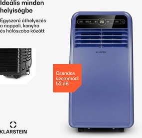 Klarstein Metrobreeze New York Smart 7k, mobil klíma, 7000 BTU / 2,1 kW, A energiaosztály, távirányító