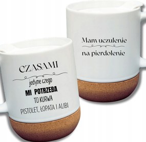 Fehér Bögre Parafa Vicces Ajándék Allergiás Vagyok