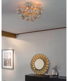 ByRydens 4202240-5503 - Mennyezeti lámpa GROSS 6xG9/5W/230V füstös/barna