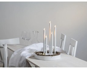 Fehér fénydekoráció ø 32 cm Deco – Star Trading