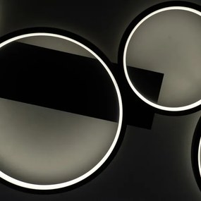 BRILAGI - LED mennyezeti lámpatest ECHO LED/60W/230V 4000K 45x110 cm fekete