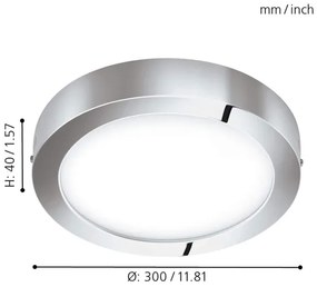 Eglo 98559 - LED RGB fényerőszabályozható mennyezeti lámpatest FUEVA-C LED/21W/230V
