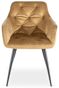 Mustár Bársony Étkezőszék. MODESTO