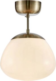MARKSLÖJD 108544 RISE Glamour Mennyezeti Lámpa Fehér, Sárgaréz E27 IP20