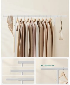 Mobil álló fogas LINEA fehér