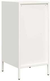 fehér hidegen hengerelt acél tálalószekrény 35x39x73,5 cm