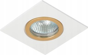 Süllyesztett Hermetikus Lámpatest IP65 MR16 GU10 Fehér Arany