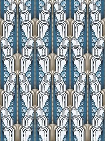 Fotótapéta flizelin Geometric Glamour Art déco Absztrakt 206x275 +ragasztó