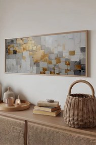 Artsmdfyty17-50120 keretezett MDF falikép, 50 x 120 cm