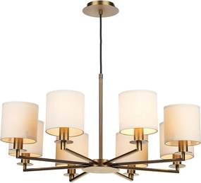 Dar Lighting TYLER TYL0863 Csillár 8x40W/E14