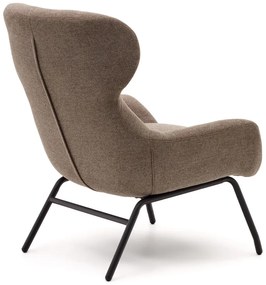 Barna fotel Belina – Kave Home