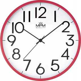 Jól Olvasható Rózsaszín Falióra Mpm E01.4188.23 30cm