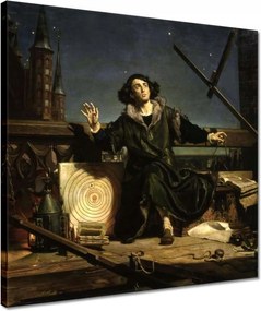 Vászonkép 40x40 Csillagász Kopernikusz Beszélgetés