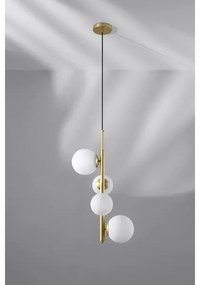 Csillár zsinóron CORDEL 4xG9/20W/230V arany