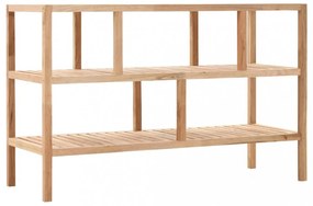 tömör diófa fürdőszobapolc 100 x 40 x 65 cm