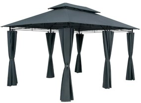 Deuba Kerti pavilon Topas 4x3 m - antracit